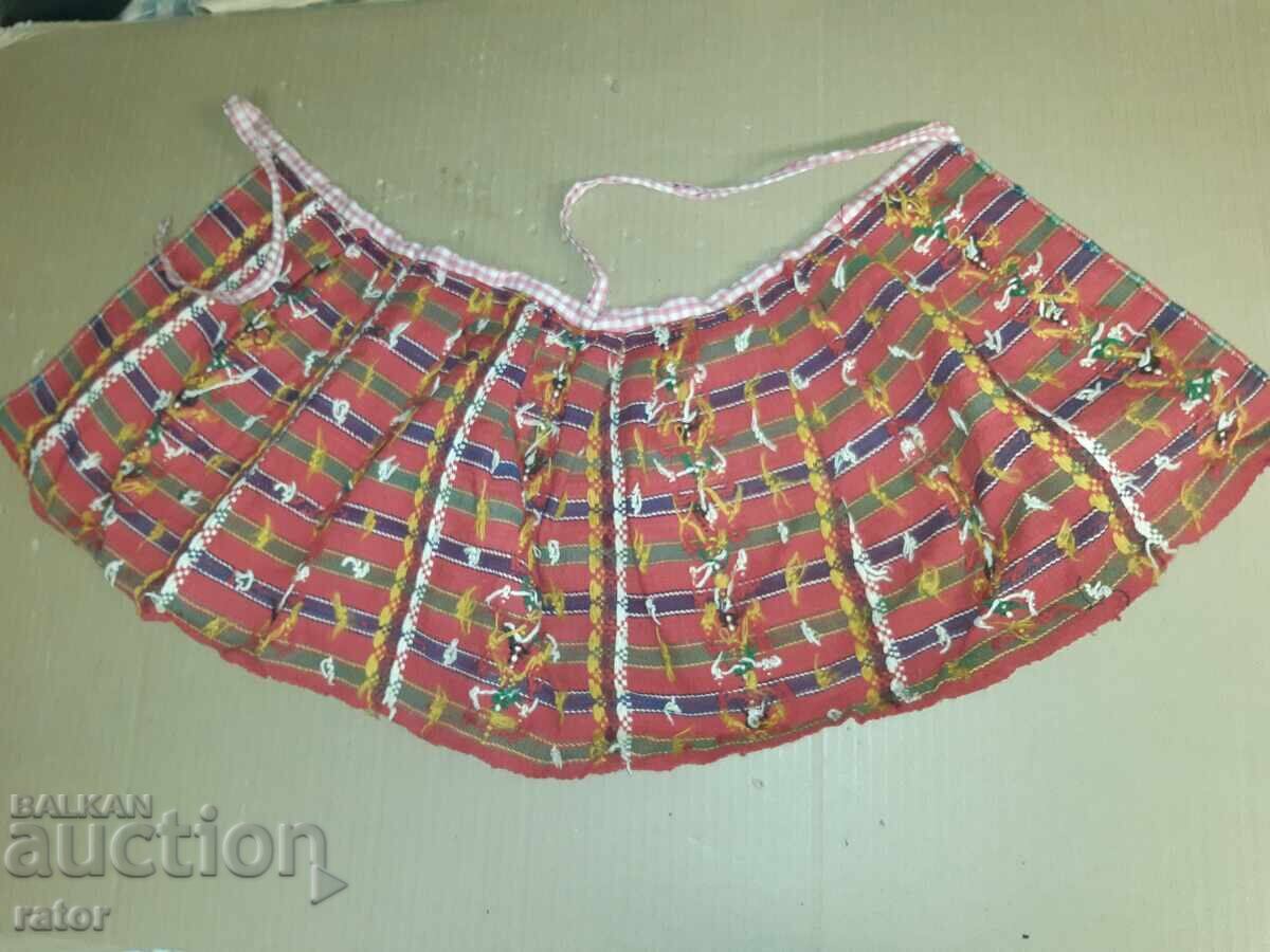 Authentic brichnik (waistcoat), woolen, pishmal (sleeveless jacket). Costume - 5