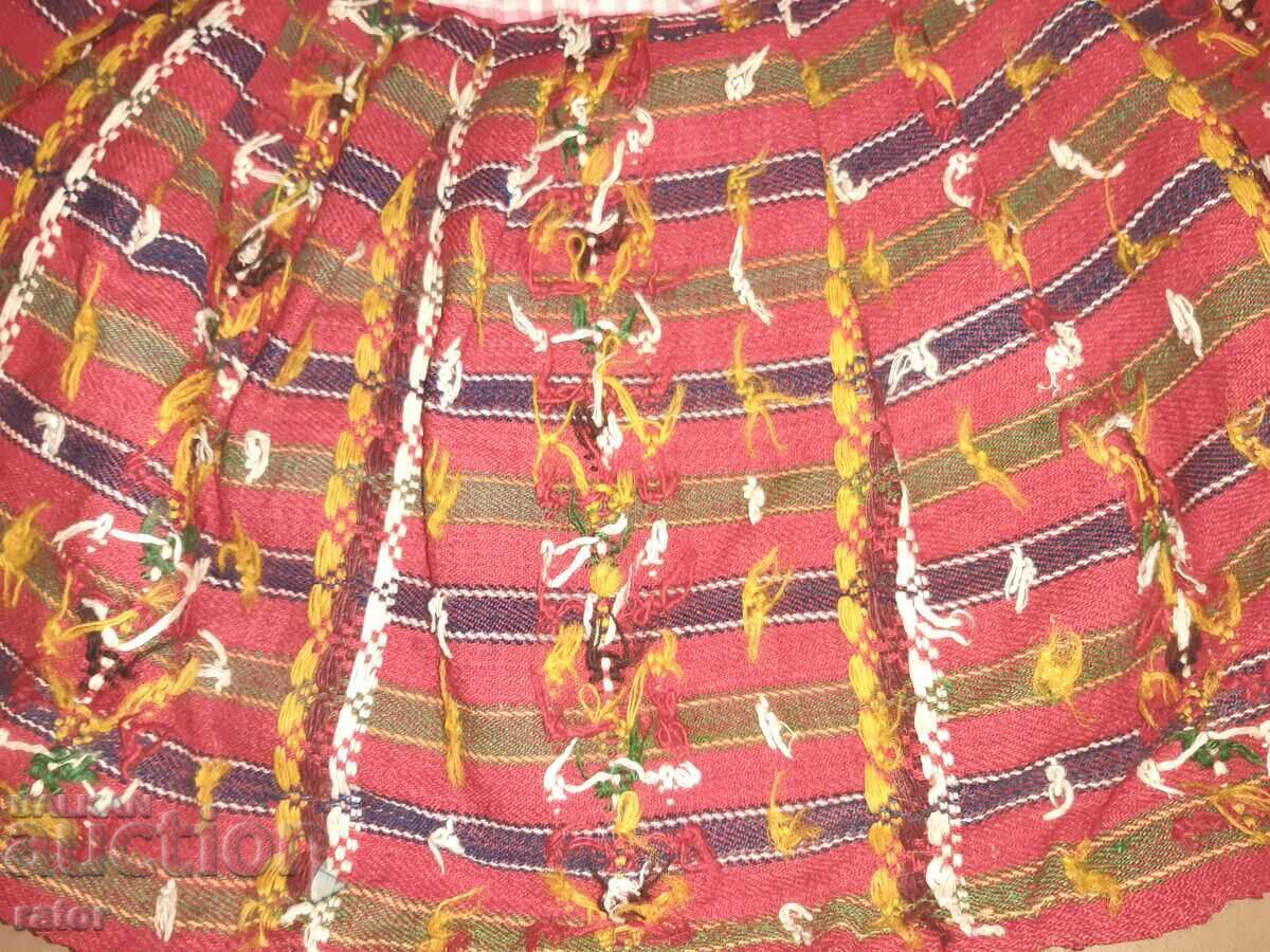 Authentic brichnik (waistcoat), woolen, pishmal (sleeveless jacket). Costume - 6