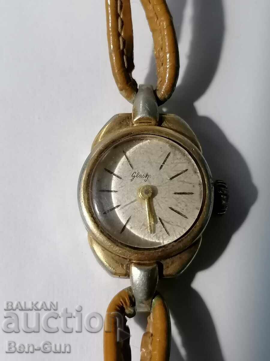 Механичен ръчен часовник "Гласхюте" с цена € 20.00 | 39.12 лв.