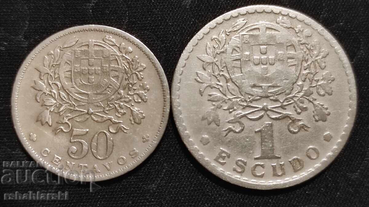 Monede Portugalia 2 buc., 1940