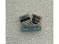 Σήμα ποδοσφαίρου ΦΚ Μάντσεστερ Σίτι Αγγλία Manchester City