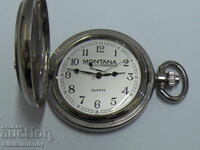 Τσέπης ρολόι MONTANA με καπάκι, λειτουργικό