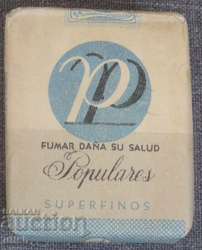 Țigări cubaneze vechi Populares superfinos albastre sigilate cu preț € 25.00 | 48.90 BGN