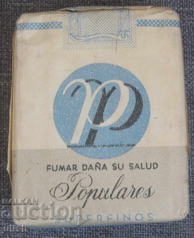 Țigări cubaneze vechi Populares superfinos albastre sigilate