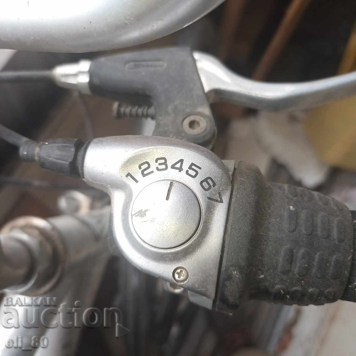 Large aluminum wheel. German 7-speed - 7