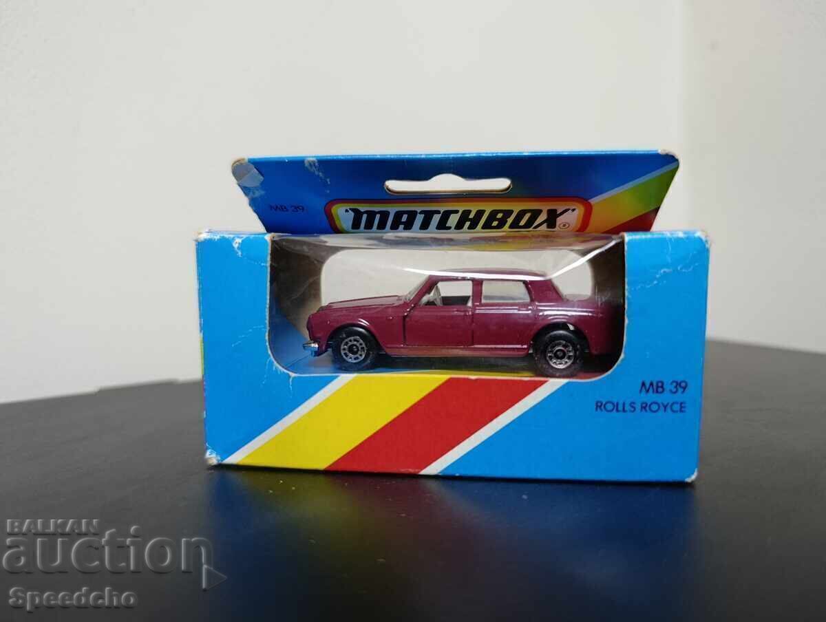 Αγγλικό Matchbox - Rolls Royce Matchbox Αγγλικό Matchbox - Rolls Royce Matchbox