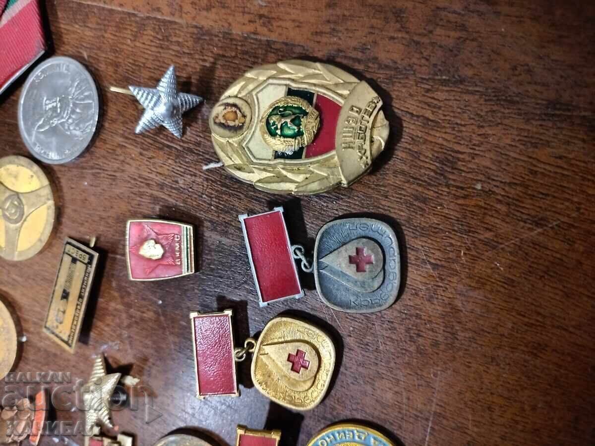 LOT MARE DE INSIGNE, MEDALIE, ORDINE - 5