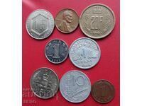 Смесен лот от 8 монети