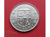 Insula Mauritius - 1 rupie 2012