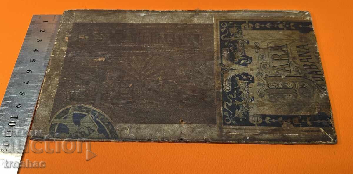 Old Yara Habana Cigar Box Lid with price € 11.00 | 21.51 BGN
