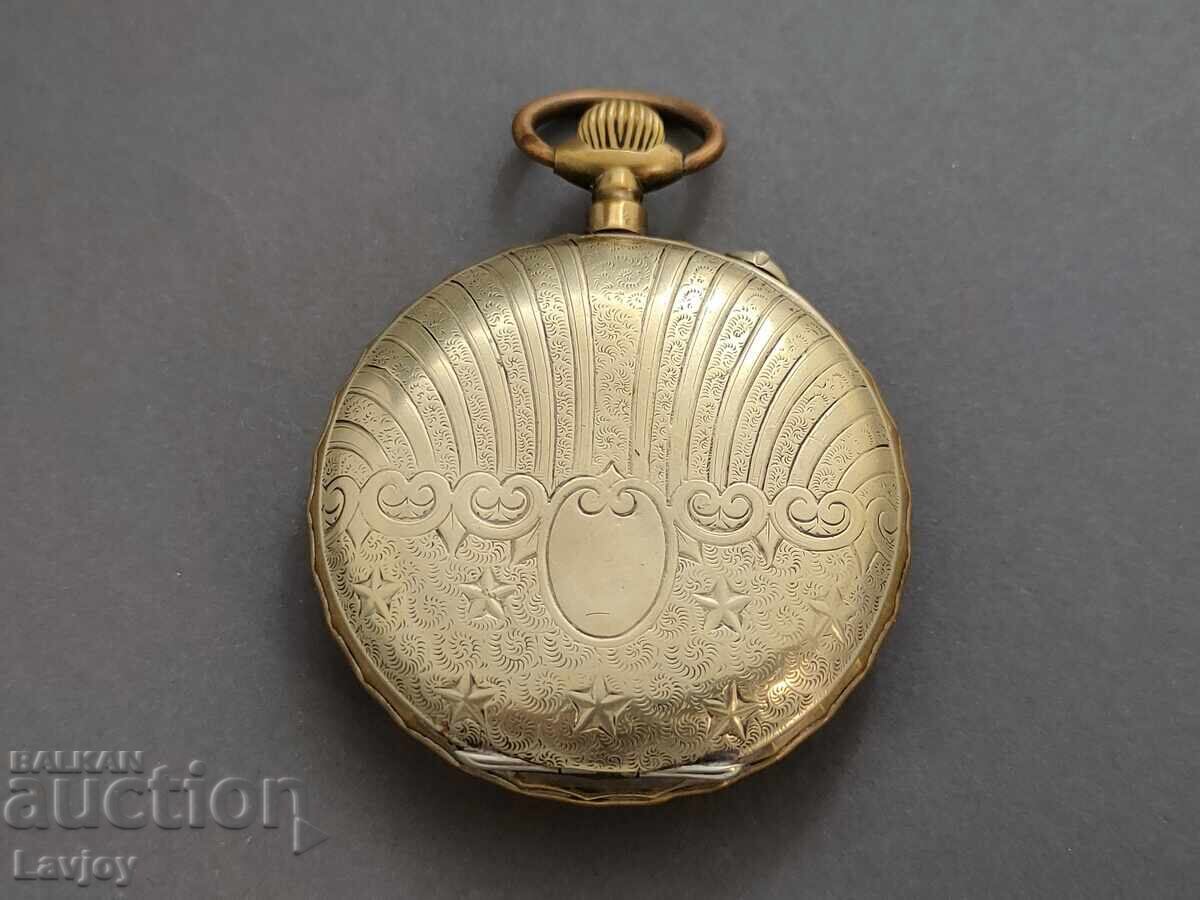 Ceas de buzunar rar Războiul Balcanic 1912 - 1913 Roskopf - 5