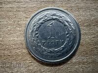 Polonia - 1 zloți (1991)