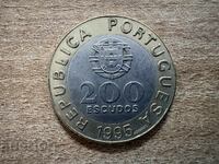 Португалия - 200 ескудо (1995) - 50 г. ООН