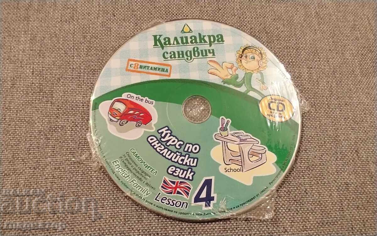CD English lesson 4 compact disc Kaliakra sandwich