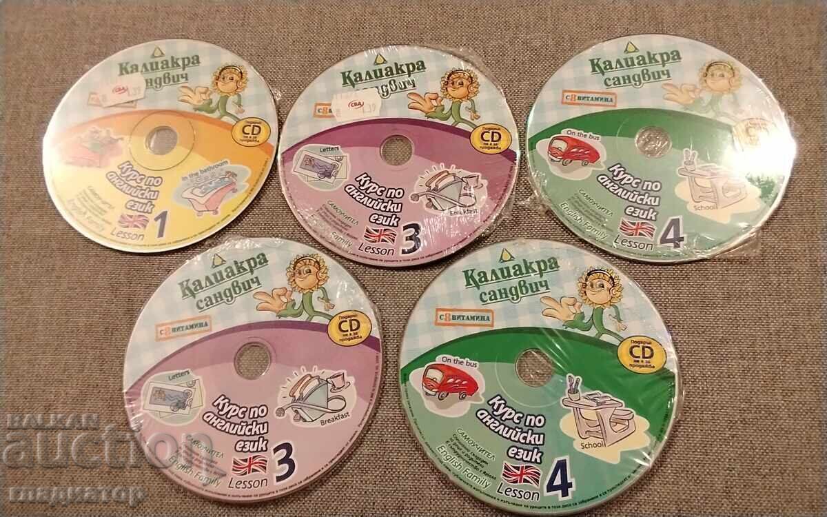 CD Lecție de limba engleză, lecția 3, compact disc Caliacra sandwich cu preț € 0.20 | 0.39 BGN