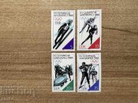 ГДР - Зимни олимпийски игри - Калгари, Канада (1988) MNH