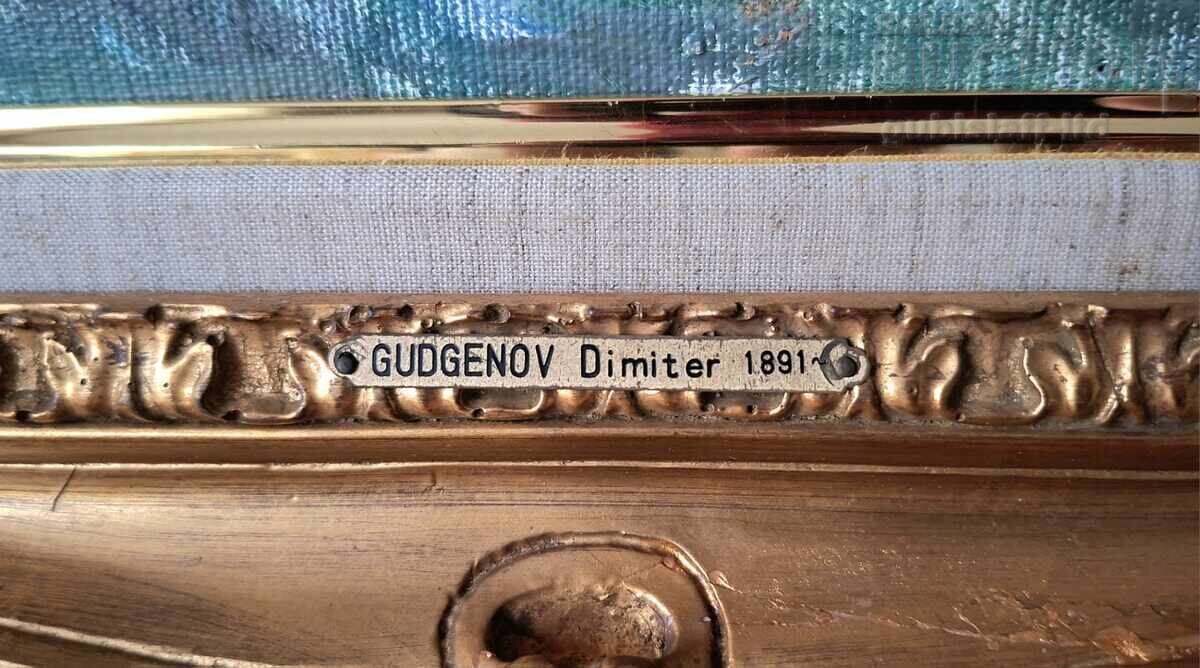 Livrarea Tablou "Sezonul fânului", 1977, pictor Dimitar Giudjenov (1891-1979)