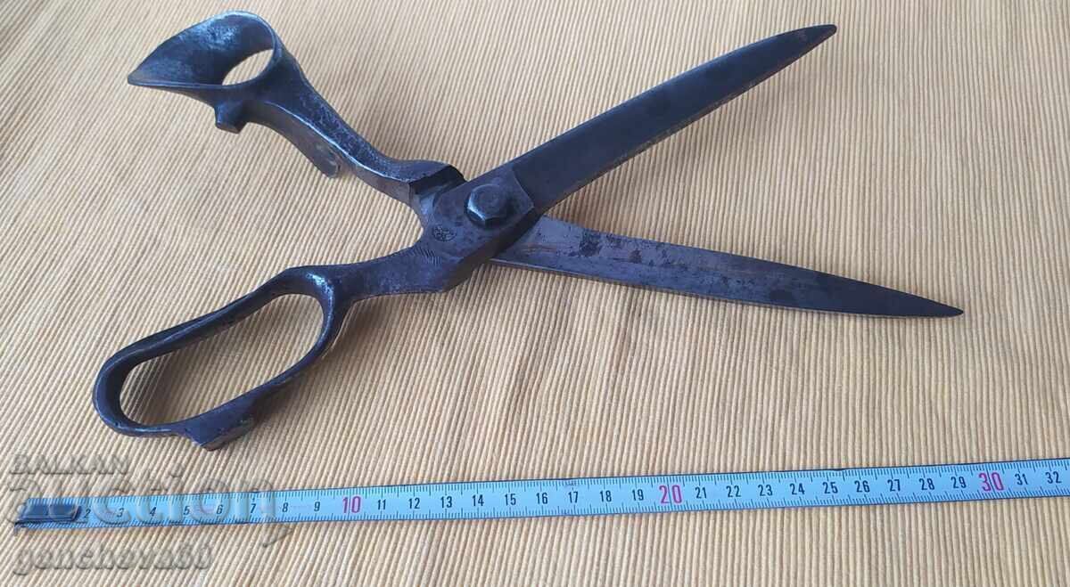 Antique Master Tailor's Scissors - 5