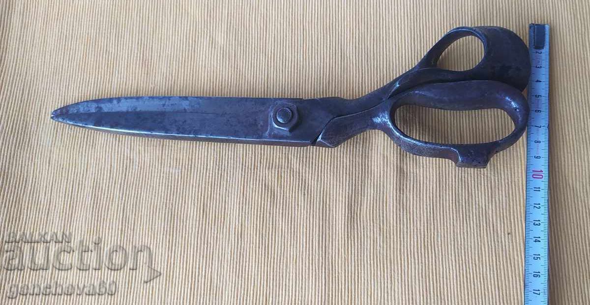 Antique Master Tailor's Scissors - 6