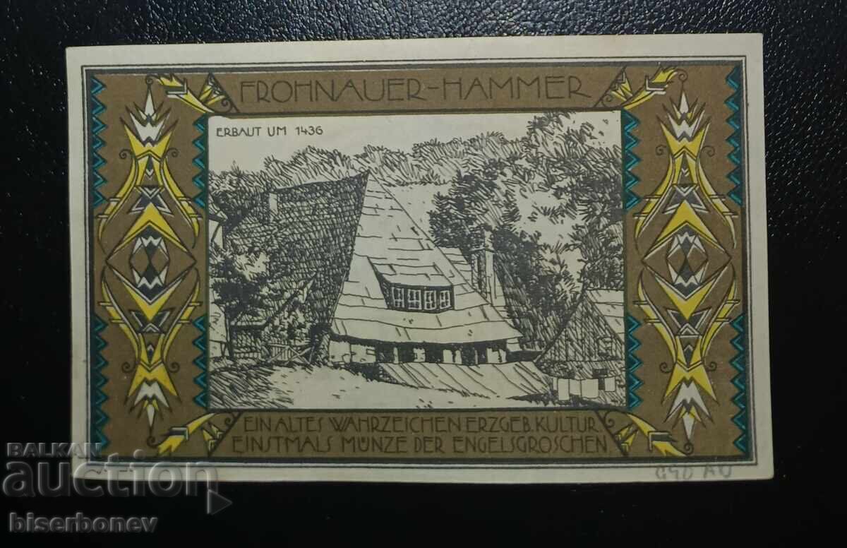 Germania, Germania / Annaberg, 50 mărci 1923, UNC cu preț € 9.00 | 17.60 BGN