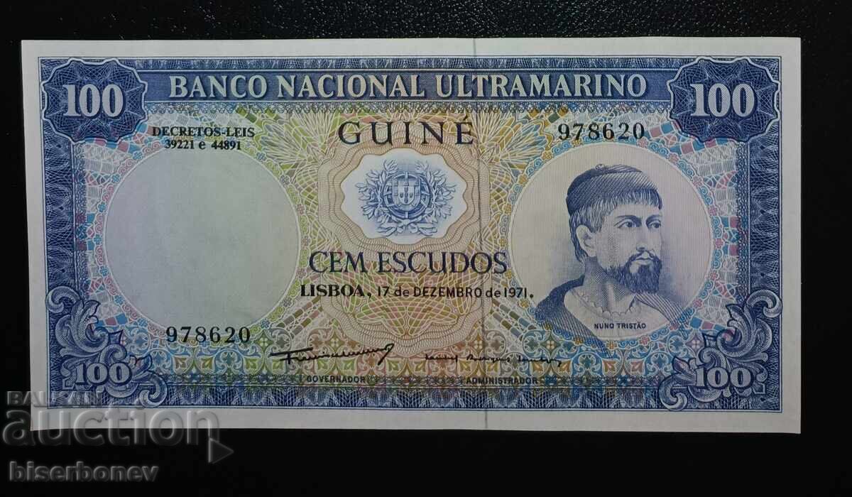 Gουινέα / Πορτογαλία, 100 εσκούδος, 1971, UNC