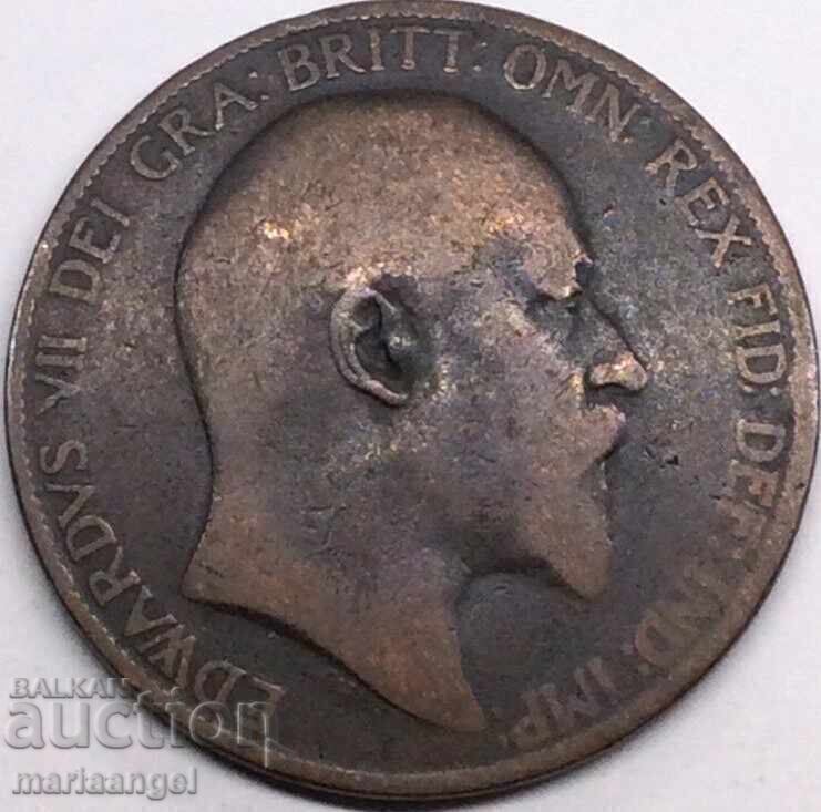 Marea Britanie 1 penny 1905 regele Edward al VII-lea - 7