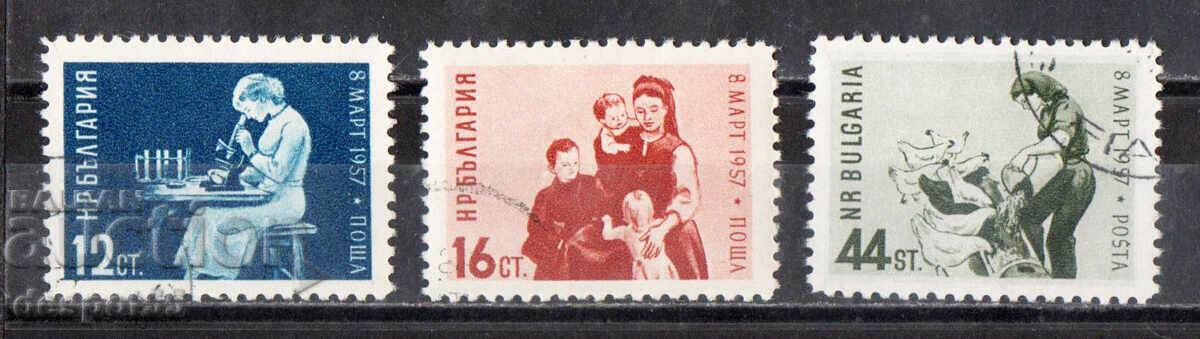 1957. Βουλγαρία. Διεθνής Ημέρα της Γυναίκας