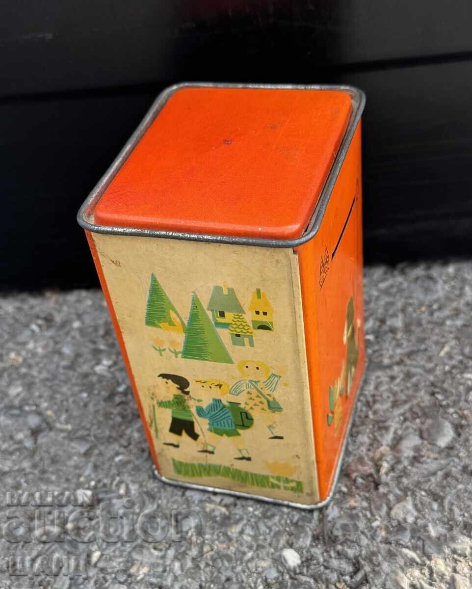 Доставка на Стара метална играчка касичка