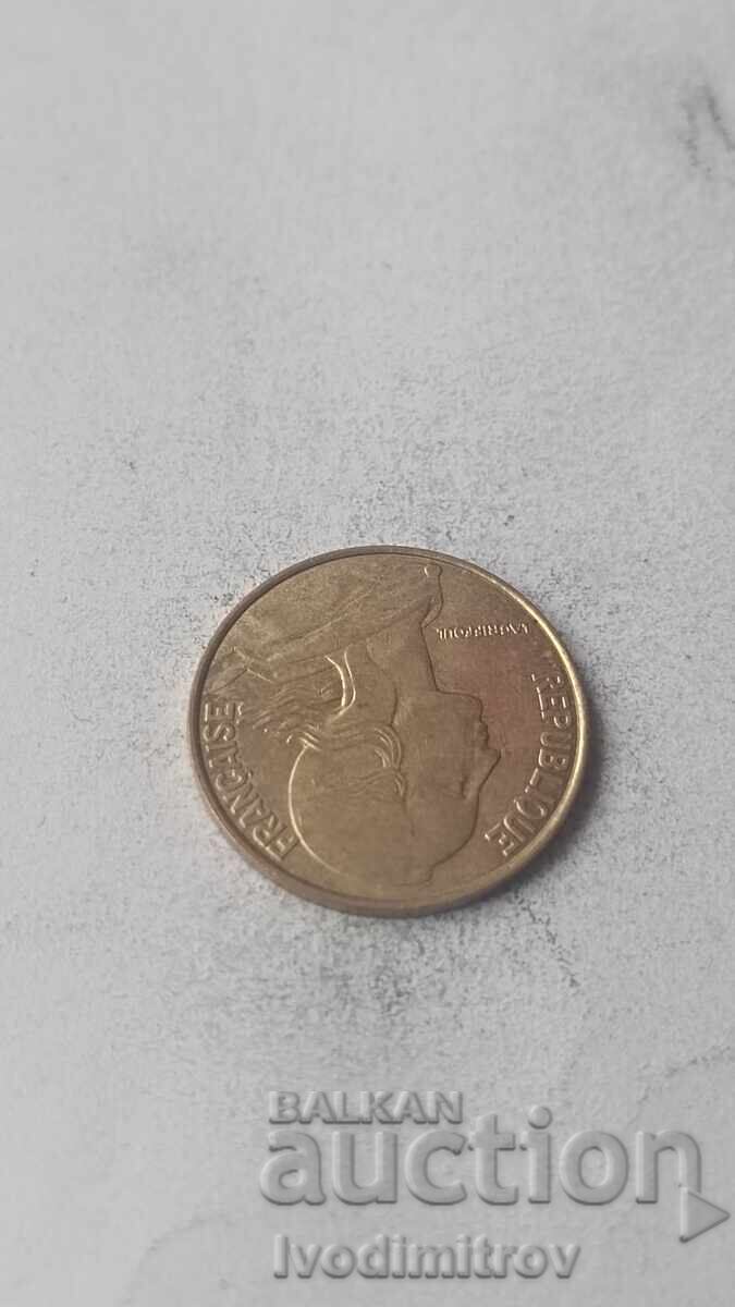 Franța 20 de cenți 1995 cu preț € 0.24 | 0.47 BGN