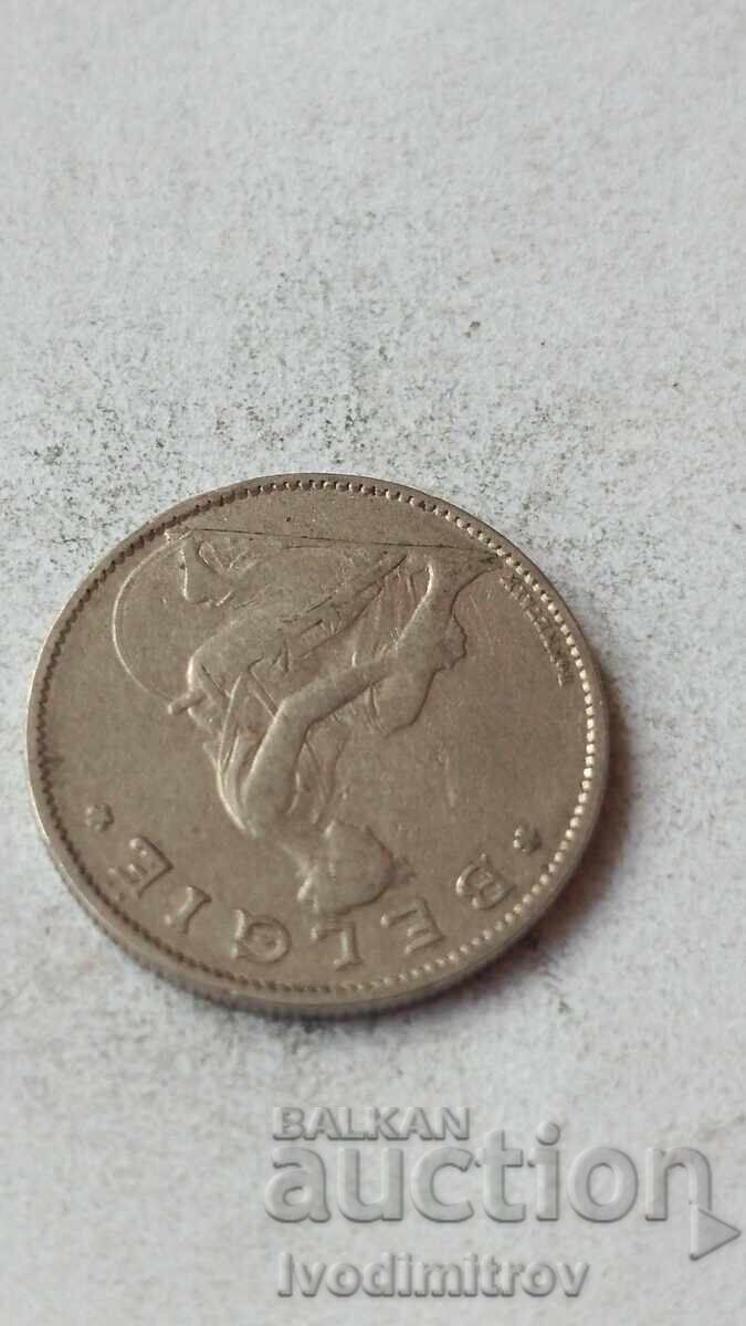 Belgia 1 franc 1922 Inscripție în olandeză "BELGIE" cu preț € 2.46 | 4.81 BGN