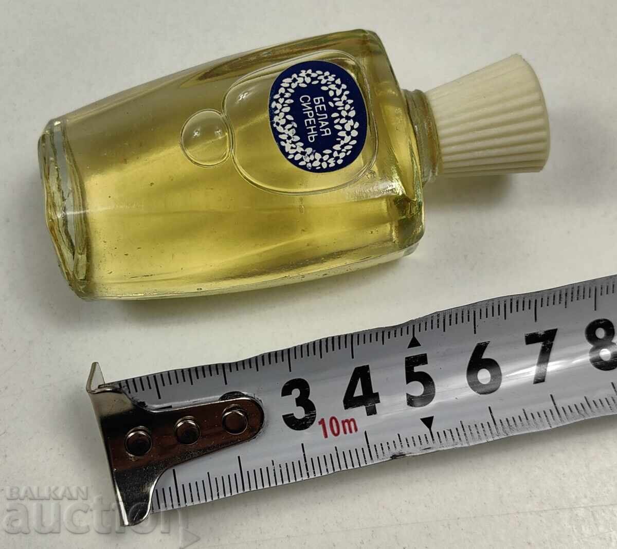 Liliac ALB, STICLUȚĂ PLINĂ, PARFUM, COLOGNE, EPOCA SOCIALISTĂ, URSS, NRB - 5