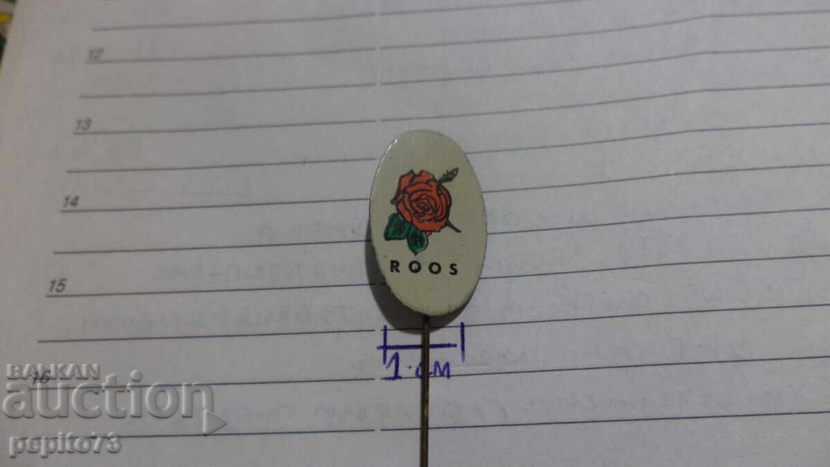 Δημοπρασία Διαφημιστικό σήμα, Roos, πολωνικά λουλούδια