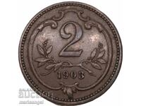 Austria 2 Hellers 1903