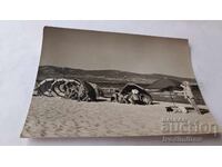 Ταχυδρομική κάρτα Νεσέμπαρ Στην παραλία 1960