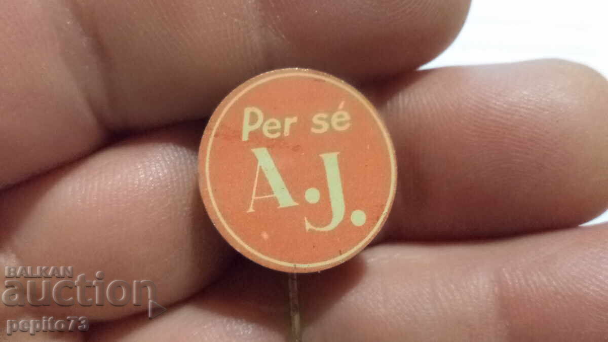 znachka reklamna ,AJAX , futbolni αξεσουάρ