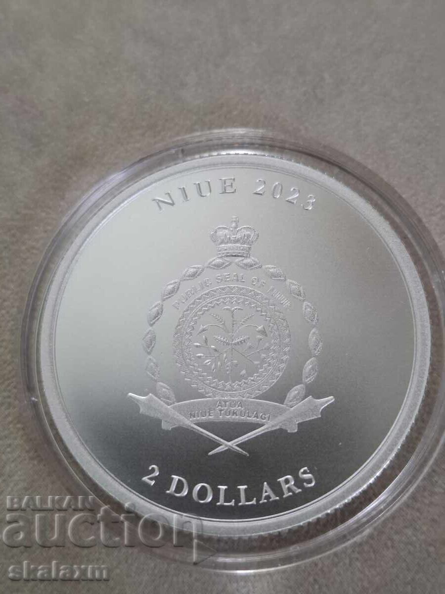 Livrarea Argint 1oz. icon Regina Elisabeta