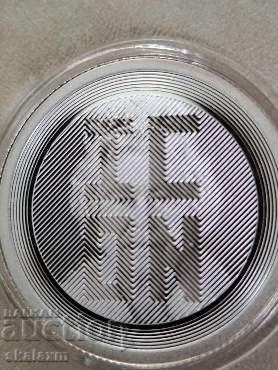 Argint 1oz. icon Regina Elisabeta