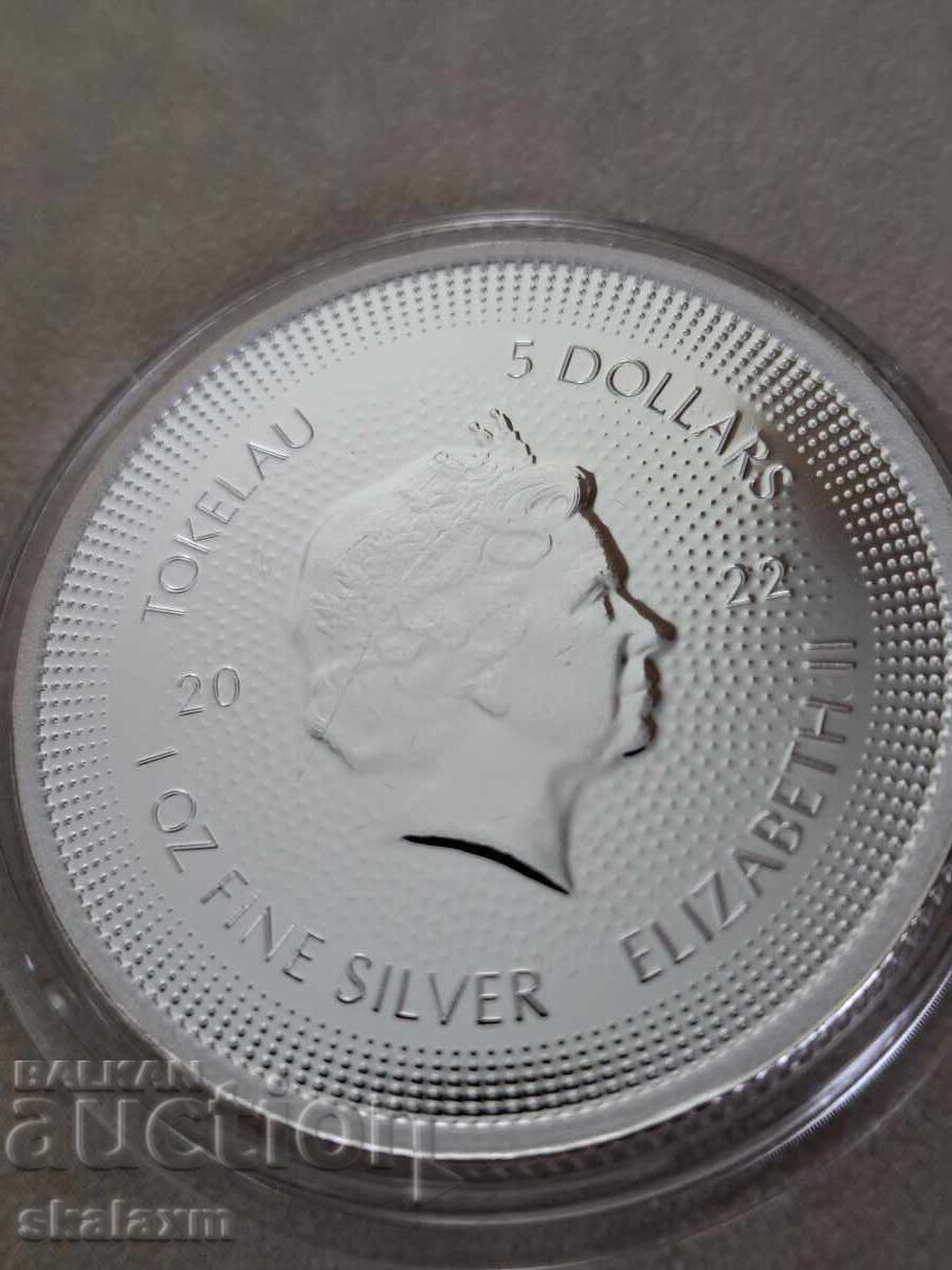 Ασημένιο 1oz. εικονίδιο Μέριλιν Μονρόε με τιμή € 110.00 | 215.14 BGN