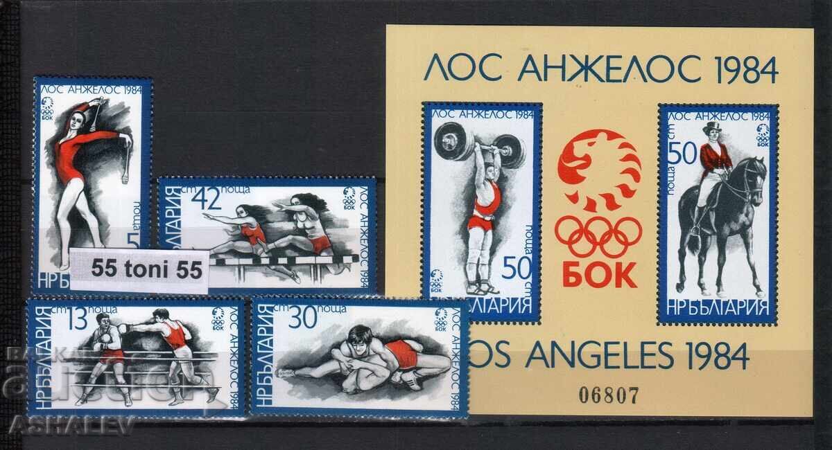 1983 Summer Olympic Games - Los Angeles 4v.+S/S