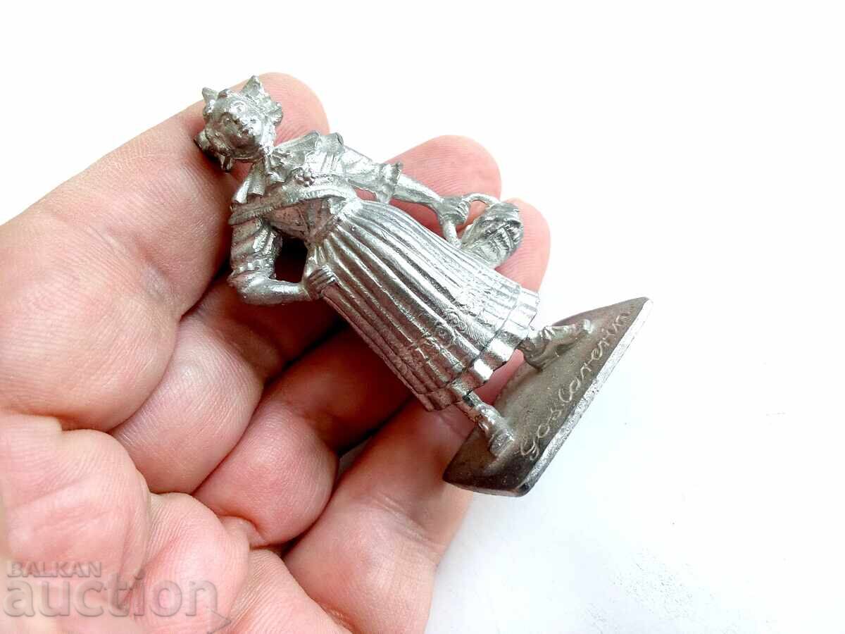 Livrarea Figurină miniaturală, fabricată în Dresda în noiembrie 1998