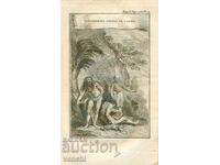 1780 - GRAVURA VECHE - FAKIRI, INDIA - ORIGINAL