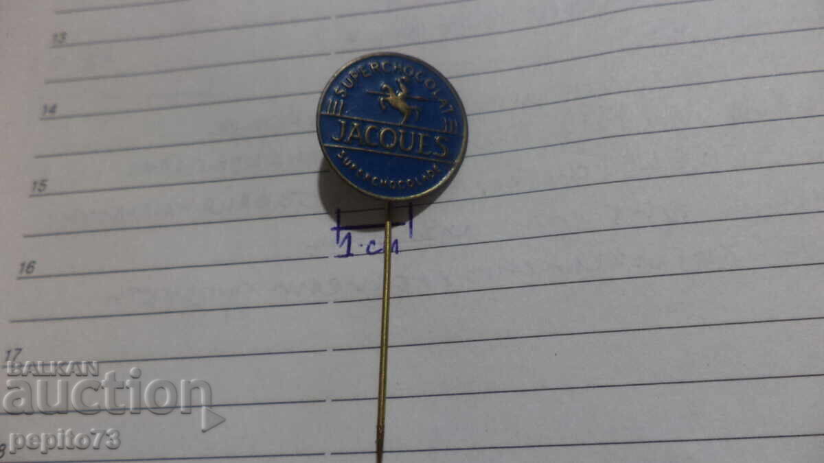 Licitație Semn publicitar, Jacoues, marcă de ciocolată