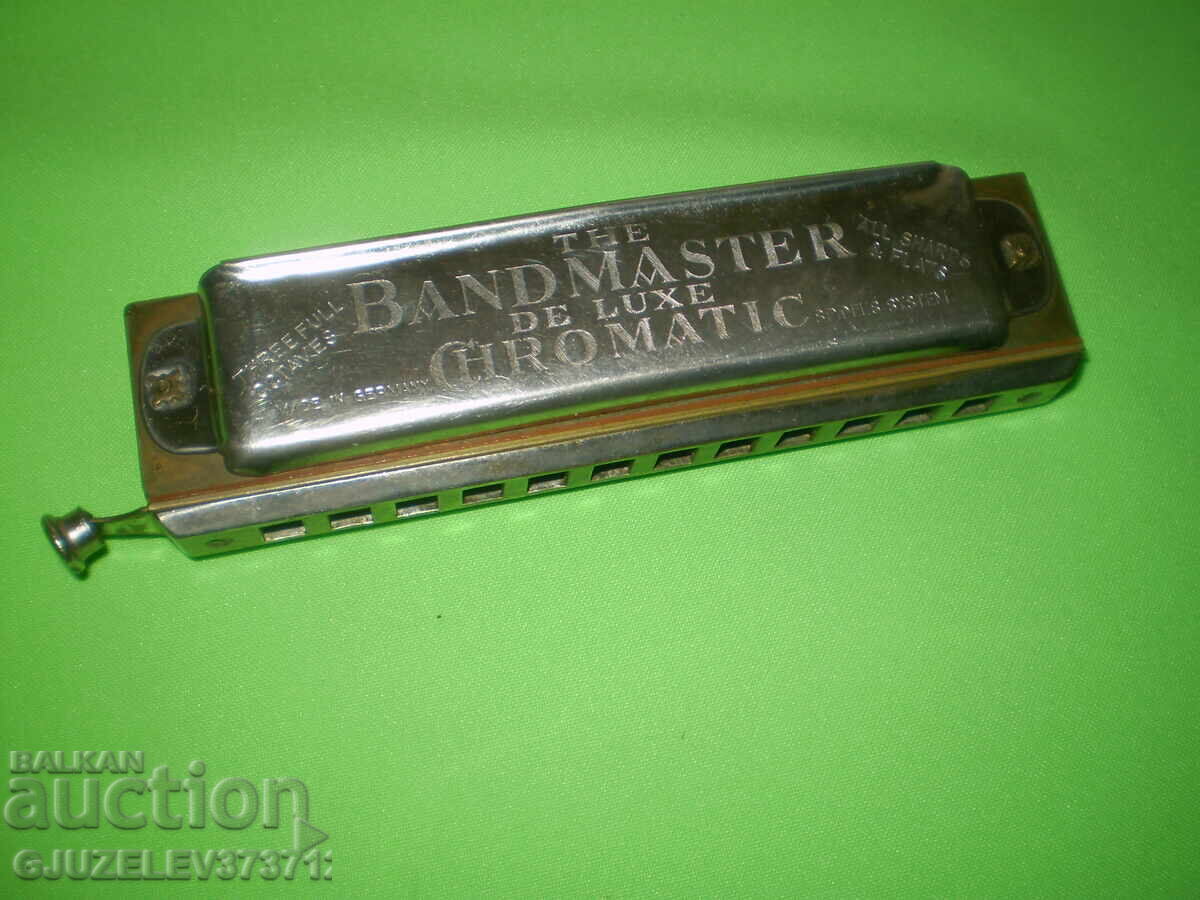 Vintage χρωματική φυσαρμόνικα μοντέλο The Bandmaster De Luxe με τιμή € 80.00 | 156.47 BGN