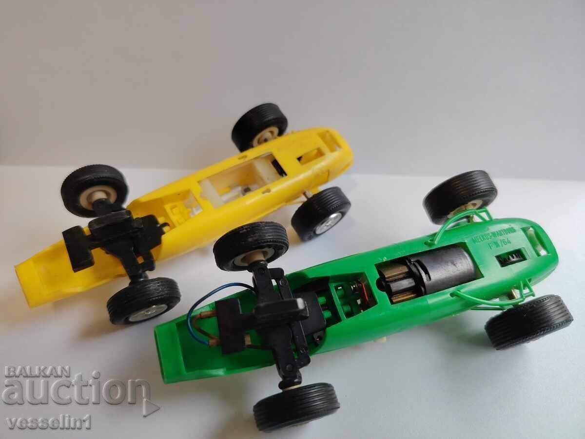 Δύο παλιά αυτοκίνητα 1/32 από πίστα melkus Wartburg F1 αυτοκινητάκι - 5