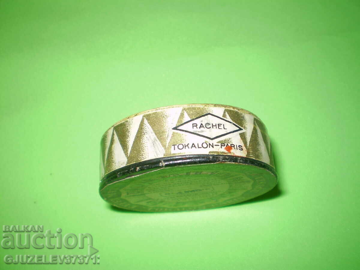 Винтидж кутия за пудра за лице Tokalon стил Ар Деко - 5