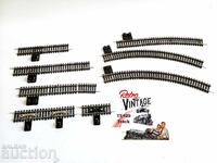 Мащаб TT, партида от  извити  и прави захранващи релси