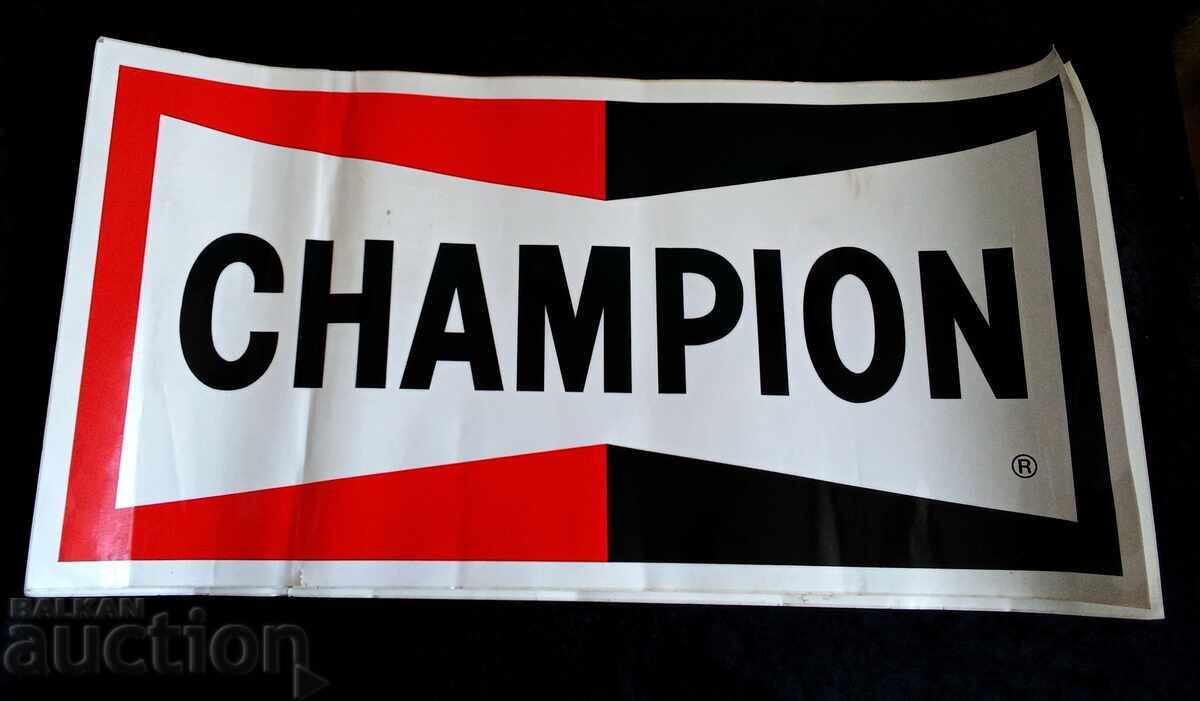 Στίκερ Champion Champion με τιμή € 33.00 | 64.54 BGN