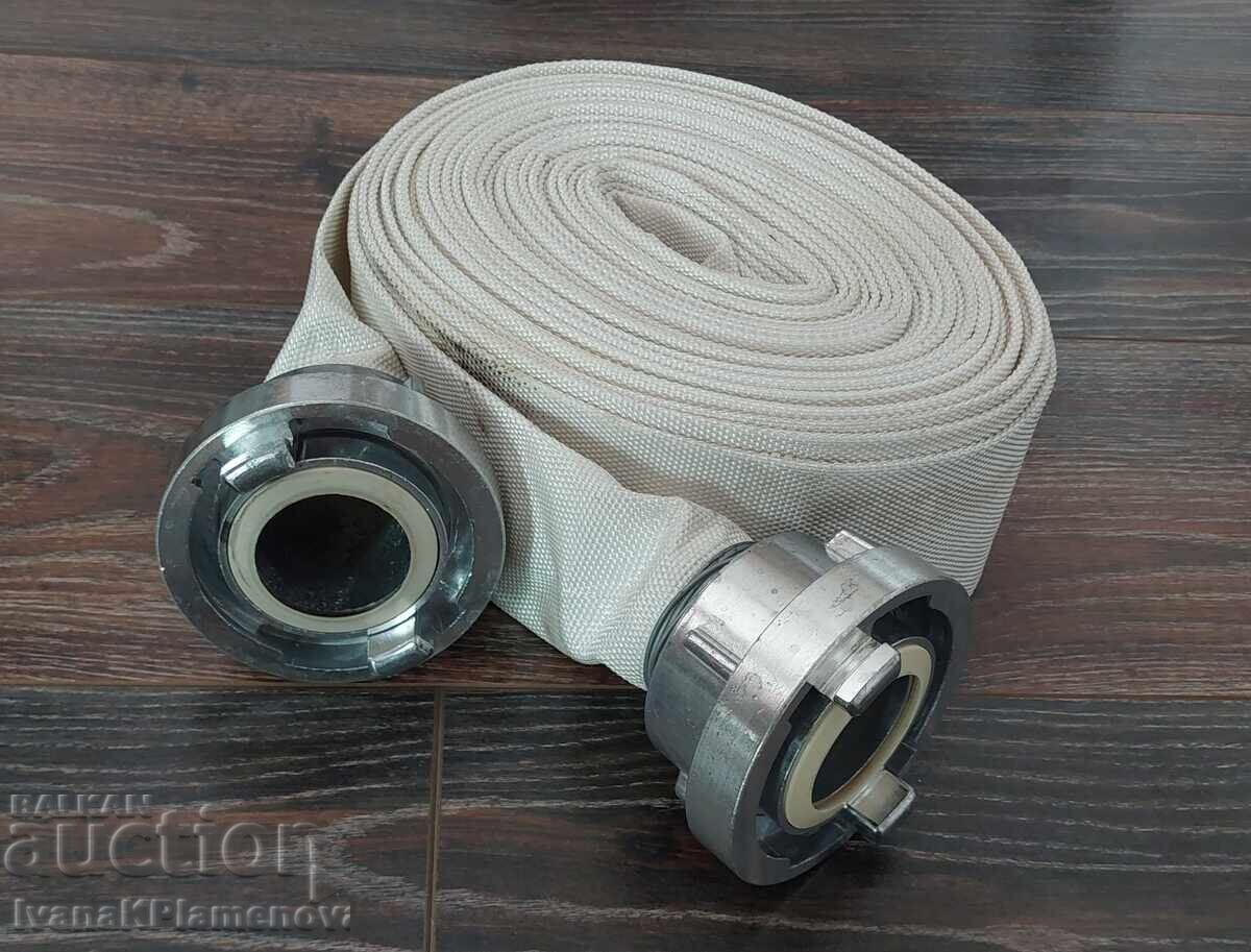 New 20-meter fire hose with nozzles