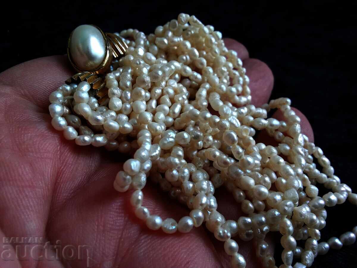 Auction Freshwater Rice Pearl Necklace Auction Freshwater Rice Pearl Necklace