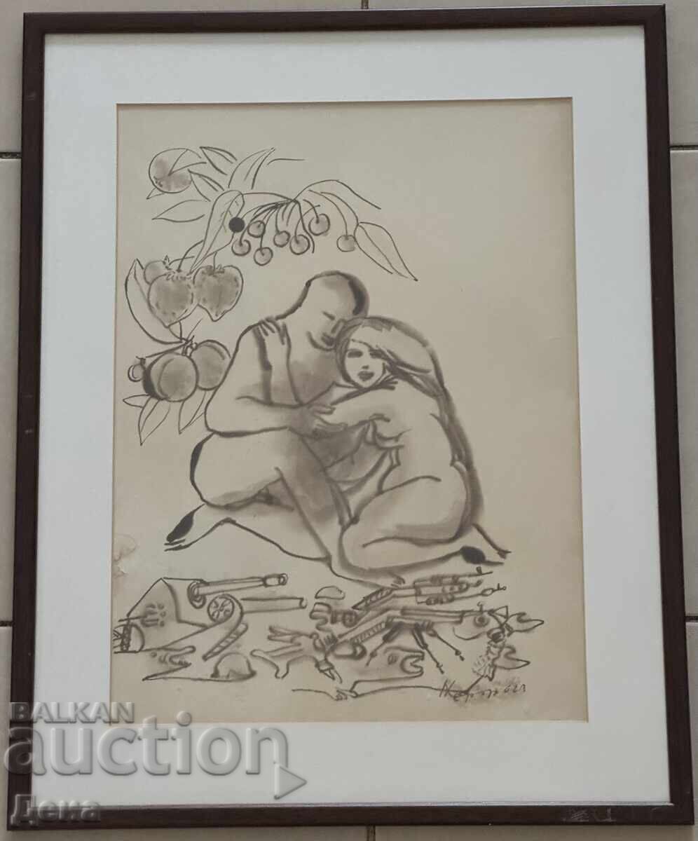 Dimităr Kazakov-Neron tablou 1962